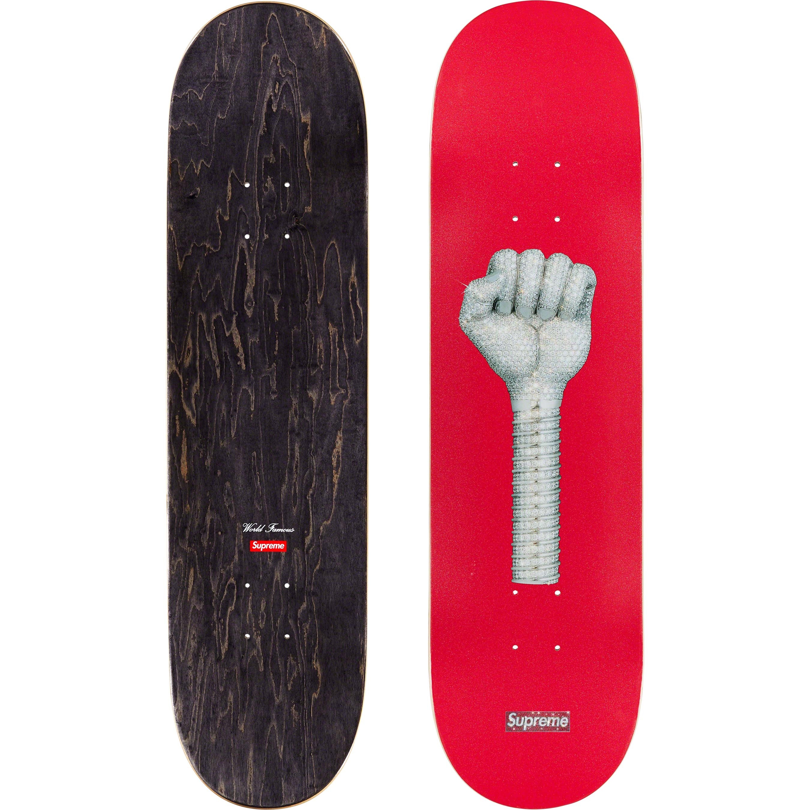 Supreme/Hardies Fist Skateboard view 4